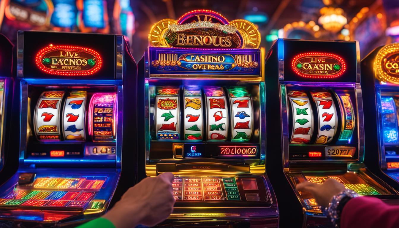 Live casino bonuses overseas