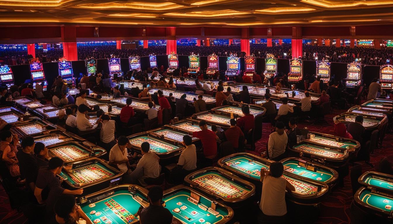 Live casino tournaments internationally
